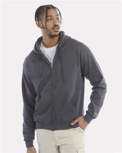 Men's Powerblend® Full-Zip Hooded Sweatshirt