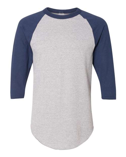 Unisex Three-Quarter Raglan Sleeve Baseball Jersey
