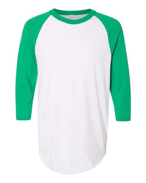 Unisex Three-Quarter Raglan Sleeve Baseball Jersey