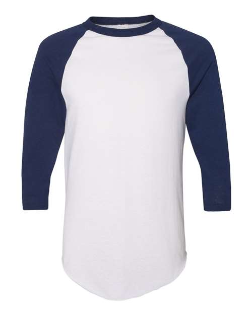 Unisex Three-Quarter Raglan Sleeve Baseball Jersey