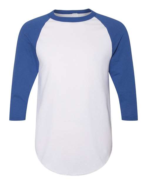 Unisex Three-Quarter Raglan Sleeve Baseball Jersey