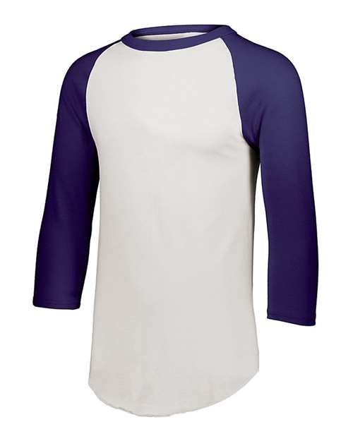 Youth Three-Quarter Sleeve Baseball Jersey