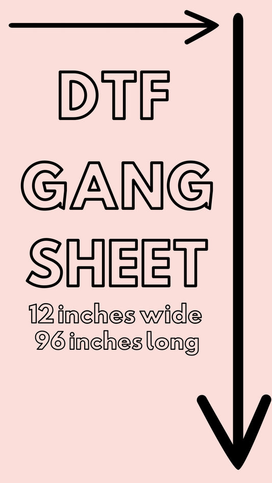 DTF GANG SHEET 12.50" X 96"