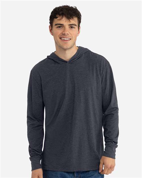 Unisex CVC Hoodie Long Sleeve T-Shirt