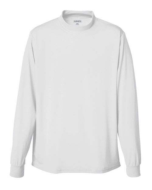 Unisex Wicking Mock Turtleneck