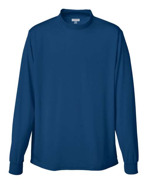 Unisex Wicking Mock Turtleneck